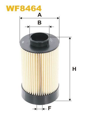 WIX FILTERS Polttoainesuodatin WF8464